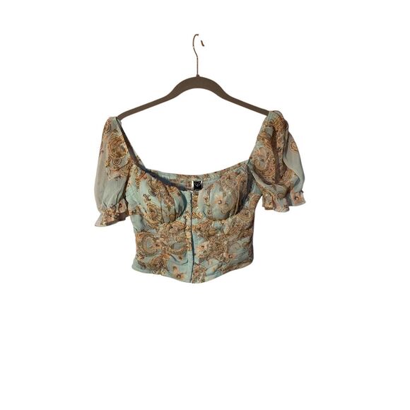 Windsor women’s corset  style, crop top size large ￼ - Picture 2 of 4